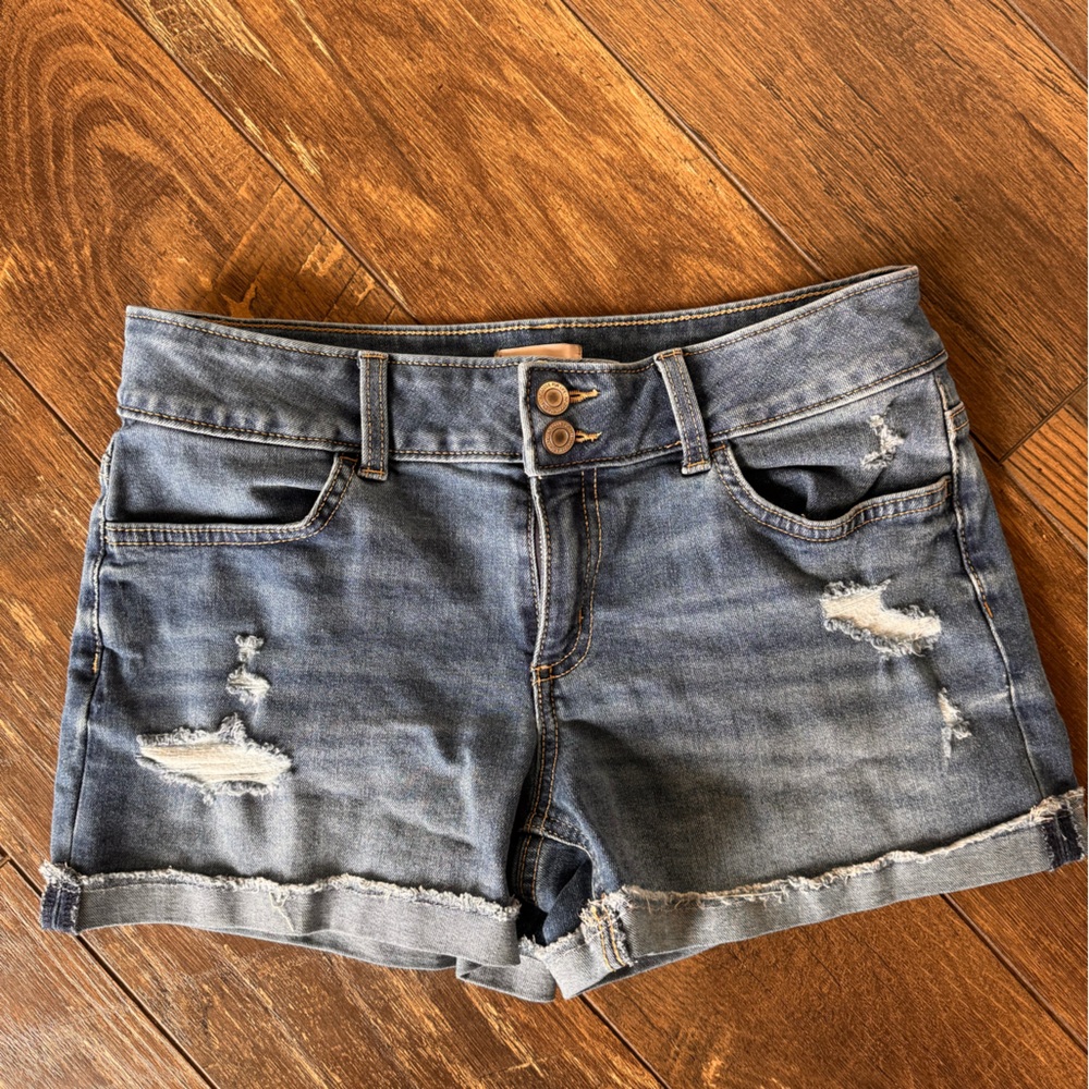 SO Light Blue Denim Shorts